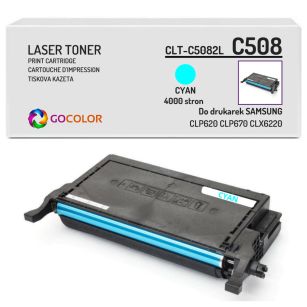 EOL Toner do SAMSUNG CLP620 CLP670 CLX6220 CLTC5082L Cyan Zamiennik