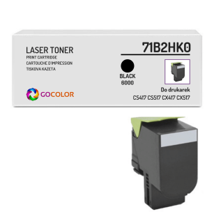 Toner do LEXMARK CS417 CX417 71B2HK0 071B2HK0 0071B2HK0 Black Zamiennik