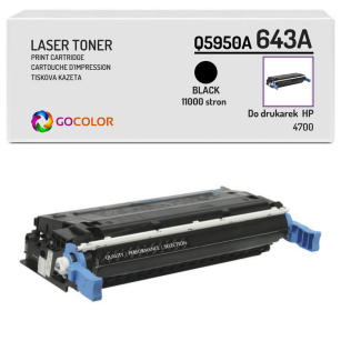 Toner do HP Q5950A 643A 4700 Black Zamiennik