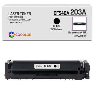 Toner do HP CF540A 203A M254 M280 Black Zamiennik