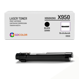 EOL Toner do LEXMARK X950 X950X2KG Black Zamiennik