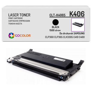 Toner do SAMSUNG CLP360 CLX3305 CLTK406S Black Zamiennik