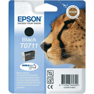 Epson oryginalny tusz T0711 C13T07114012 black