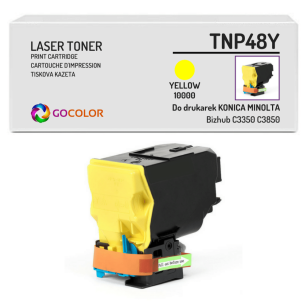 Toner do MINOLTA Bizhub C3350 C3850 TNP48Y A5X0250 Yellow Zamiennik