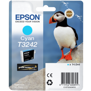 Epson oryginalny tusz T3242 C13T32424010 cyan