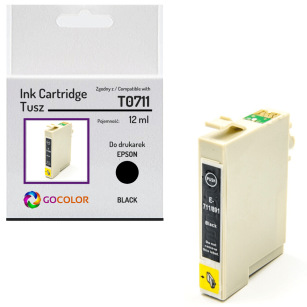 Tusz do EPSON T0711 Black Zamiennik