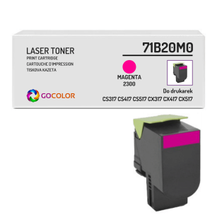 Toner do LEXMARK CS317 CX317 71B20M0 071B20M0 0071B20M0 Magenta Zamiennik