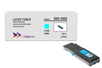 Toner do DELL C3760 C3765 59311121 Cyan Zamiennik