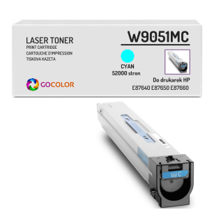 Toner do HP W9051MC Color LaserJet E87640 MFP E87650 MFP E87655 MFP Cyan zamiennik