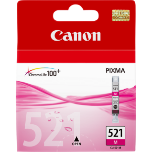 Canon oryginalny tusz CLI521M 2935B001 magenta