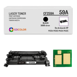 Toner do HP CF259A 59A LaserJet Pro M304 M404 M405 MFP M428 M429 z chipem