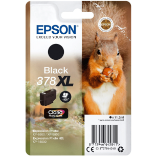 Epson oryginalny tusz 378XL T3791 C13T37914010 black