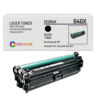 Toner do HP CE264X 646X CM4540 Black Zamiennik