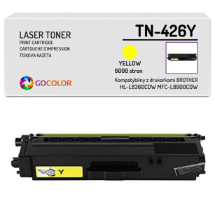 Toner do BROTHER TN426Y Yellow Zamiennik