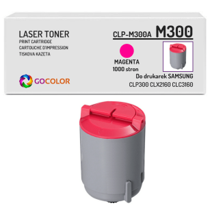 EOL Toner do SAMSUNG CLP300 CLPM300A Magenta Zamiennik