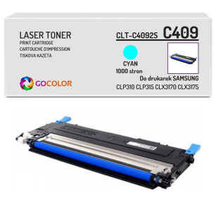 Toner do SAMSUNG CLP310 CLX3170 CLX3175 CLTC4092S Cyan Zamiennik