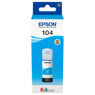 Epson oryginalny tusz 104 T00P2 C13T00P240 cyan