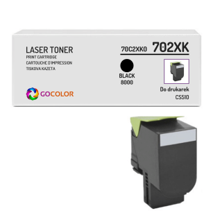 Toner do LEXMARK CS510 702XK 70C2XK0 Black Zamiennik