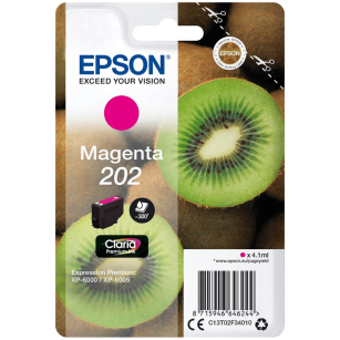 Epson oryginalny tusz 202 T02F3 C13T02F34010 magenta