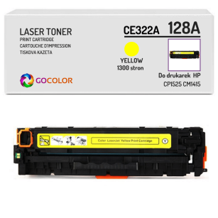 Toner do HP CE322A 128A CP1525 CM1415 Yellow Zamiennik