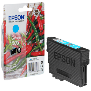 Epson oryginalny tusz 503 T09Q240 C13T09Q24010 XP5200 XP5205 WF2960DWF WF2965DWF cyan 3.3ml