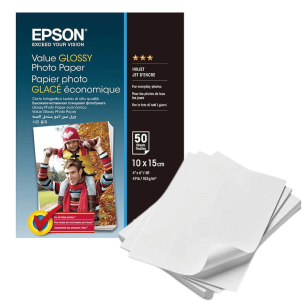 Epson oryginalny papier 10x 15cm 183g/m2 50 arkuszy GLOSSY Photo Paper C13S400038