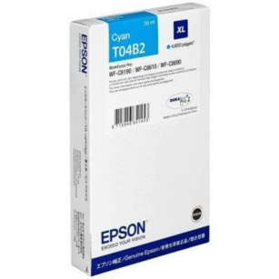 Epson oryginalny tusz T04B2 XL C13T04B240 cyan