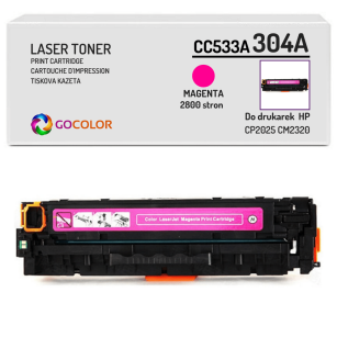 Toner do HP CC533A 304A CP2025 CM2320 Magenta Zamiennik