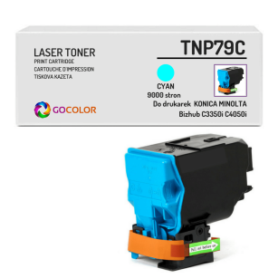 Toner do MINOLTA TNP79C AAJW450 AAJW4D0 Bizhub C3350i C4050i Cyan Zamiennik