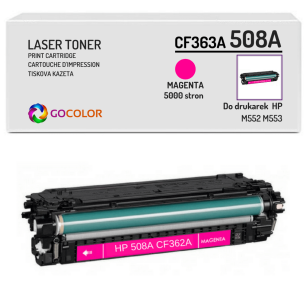 Toner do HP CF363A 508A M552 M553 Magenta Zamiennik