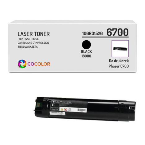 Toner do XEROX 6700 106R01526 Black Zamiennik