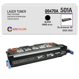 Toner do HP Q6470A 501A 3600 3800 Black Zamiennik