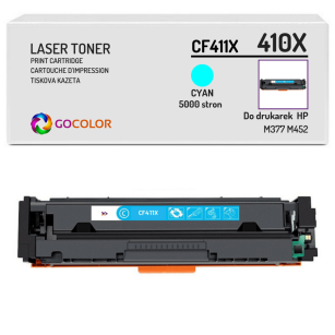 Toner do HP CF411X 410X M377 M452 Cyan Zamiennik