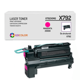 Toner do LEXMARK X792 X792X1MG Magenta Zamiennik