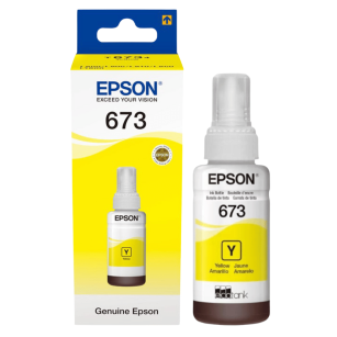 Epson oryginalny tusz 673 T6734 C13T67344A yellow