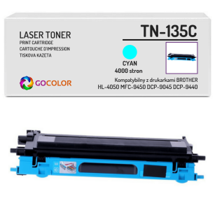 Toner do BROTHER TN135C Cyan Zamiennik