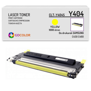 Toner do SAMSUNG C430 C480 CLTY404S Yellow Zamiennik