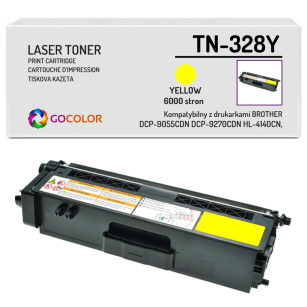 Toner do BROTHER TN328Y Yellow Zamiennik