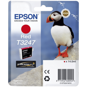 Epson oryginalny tusz T3247 C13T32474010 red