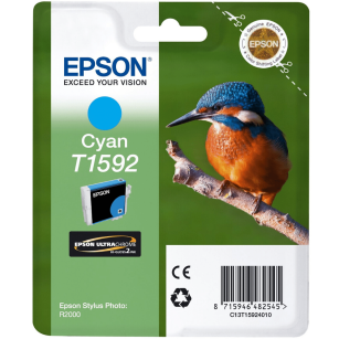 Epson oryginalny tusz T1592 C13T15924010 cyan