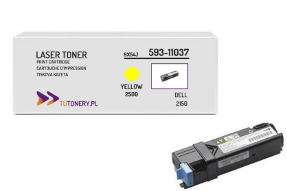 Toner do DELL 2150 2155 NPDXG Yellow Zamiennik