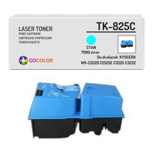 EOL Toner do KYOCERA TK825C KMC2520 KMC2525 KMC3225 Cyan zamiennik