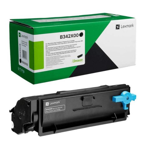 Lexmark oryginalny toner B342X00 black B3340 B3442 MB3442