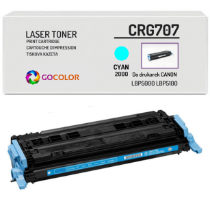 Toner do CANON CRG707 9423A004 Cyan Zamiennik