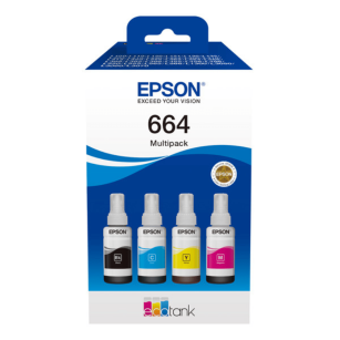 Epson oryginalny tusz 664 T6646 C13T66464A 4-pak CMYK