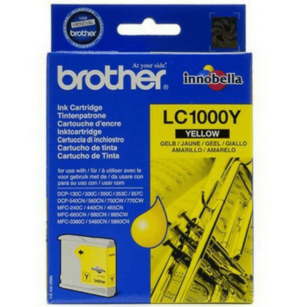 Brother oryginalny Tusz LC1000Y yellow