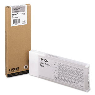 Epson oryginalny tusz T6067 C13T606700 light black