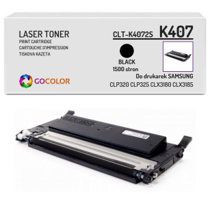 Toner do SAMSUNG CLP320 CLP325 CLX3185 CLTK4072S Black Zamiennik