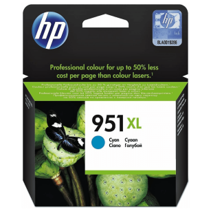 HP oryginalny Tusz CN046AE 951XL cyan