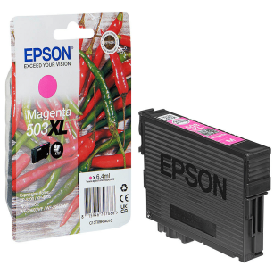 Epson oryginalny tusz 503XL T09R340 C13T09R34010 XP5200 XP5205 WF2960DWF WF2965DWF magenta 6.4ml